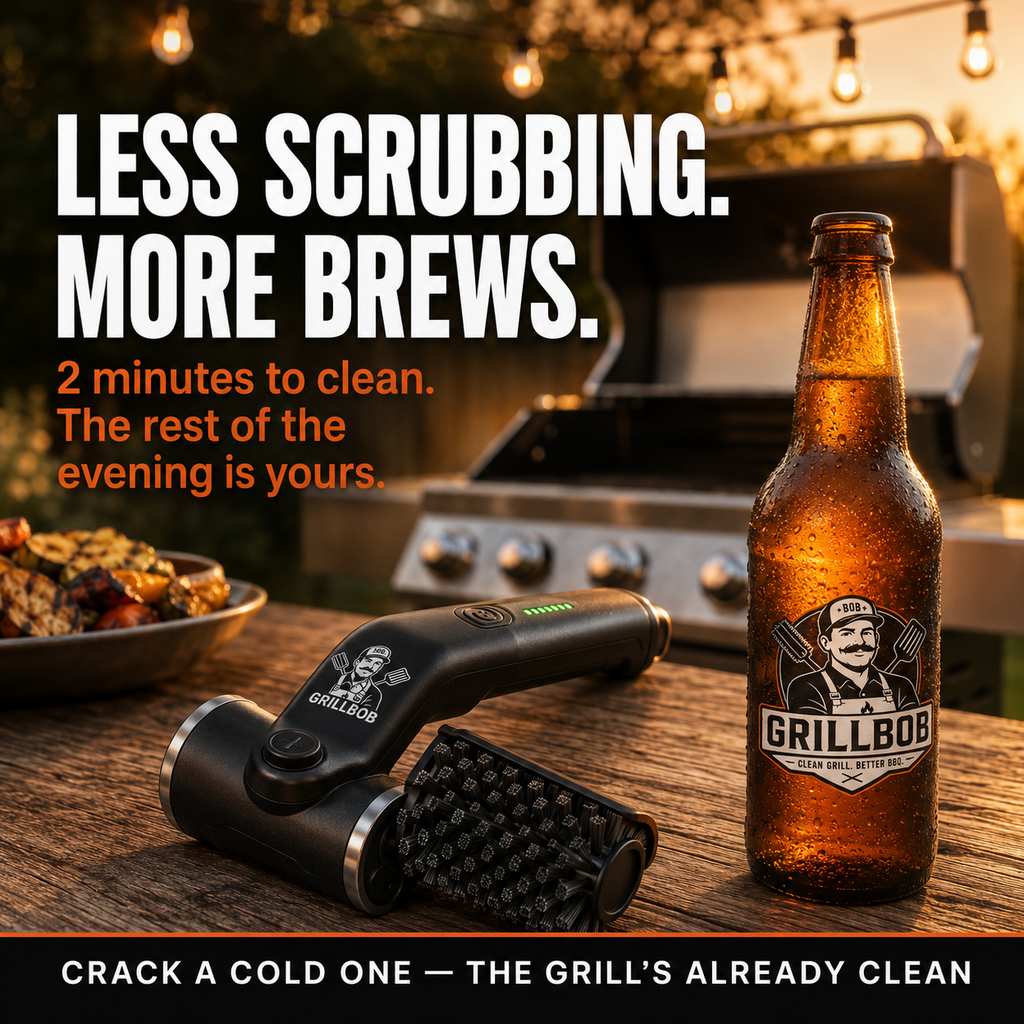 GrillBob PowerScrub 360° Complete Kit