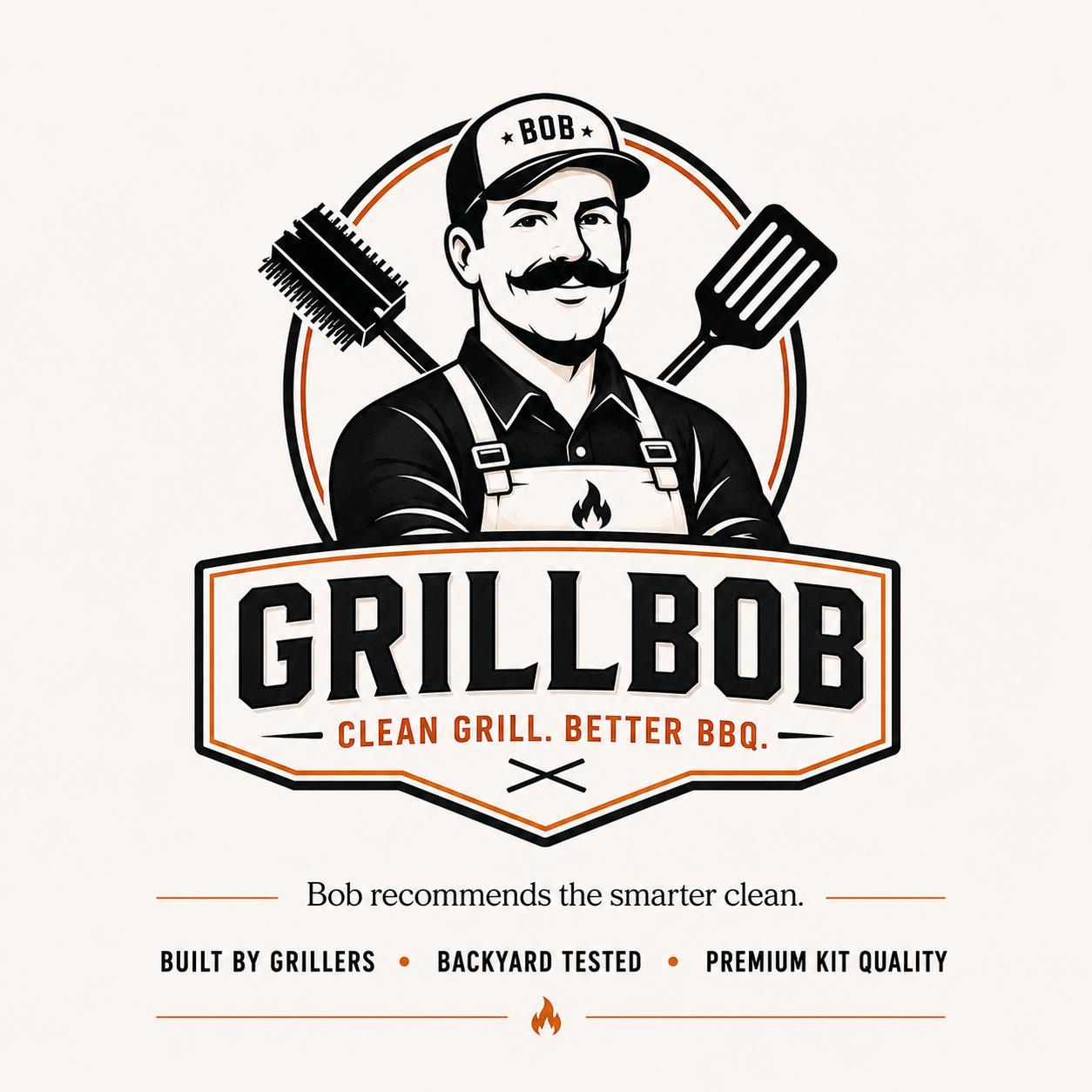 GrillBob PowerScrub 360° Complete Kit