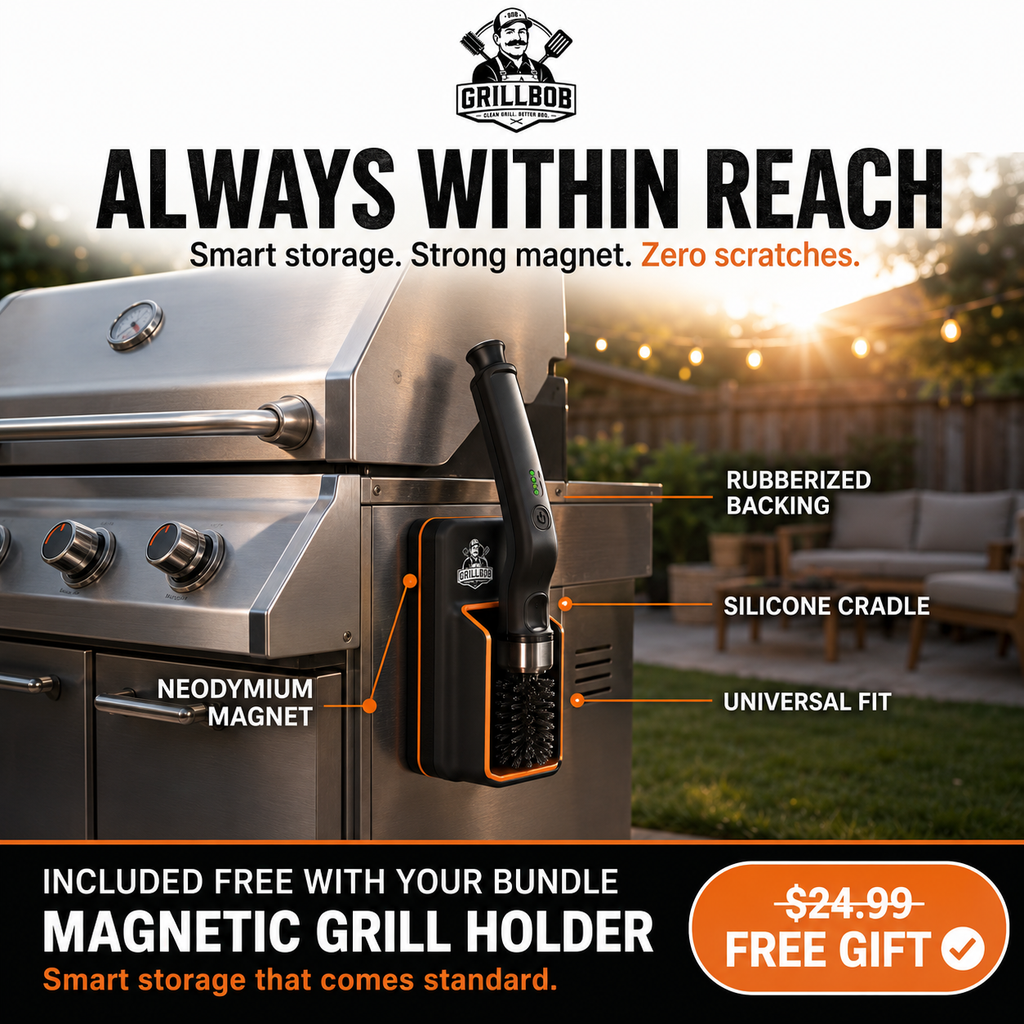 GrillBob PowerScrub 360° Complete Kit