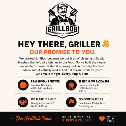GrillBob PowerScrub 360° Complete Kit
